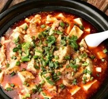 脑花豆腐