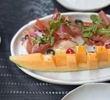 Iberian Ham with Melon