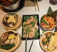 Colorful Garden Platter