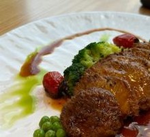 Black Pepper Sauce Monkey Head Mushroom Cutlet