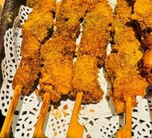 Spicy Monkey Head Mushroom Skewers