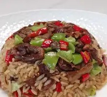 Porcini Mushroom Fried Rice