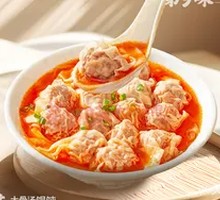 Tomato Soup Pork Dumplings