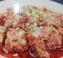 Steamed Pork Ribs with Rice Flour