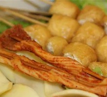 Grilled Pork Neck Skewers