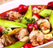 Sichuan-style Frog with Pickled Chili