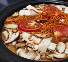 Mushroom Soup with Pork Ribs (Large Pot)