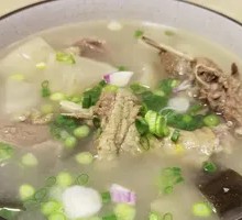 Mushroom Soup with Old Goose