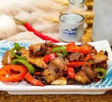 Sweet Pepper Stir-fried Pork