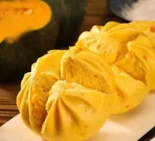 Pumpkin Flower Bun