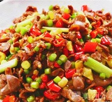 Spicy Pepper Chicken Offal