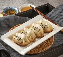 Corn and Pork Pan-Fried Dumplings