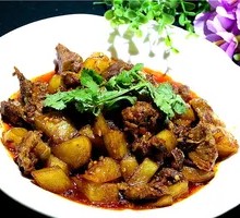 Stewed Pork Ribs with Potatoes