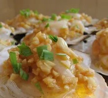 Steamed Scallops with Garlic and Vermicelli