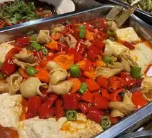 Spicy Tofu Flower Grilled Fish