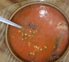 Tomato Beef Tail Soup
