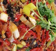 Spicy Pepper Grilled Fish