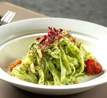 Pesto Seaweed Pasta