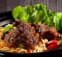 Doughy Beef Noodles