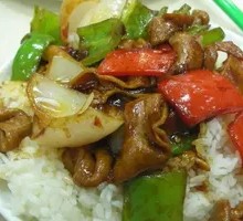 Fatty Intestine Rice Bowl
