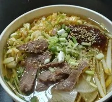 Kimchi Beef and Radish Soup