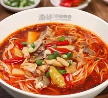 Spicy Pepper Chicken Offal Rice Noodles