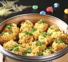 Stewed Pork Ribs with Millet