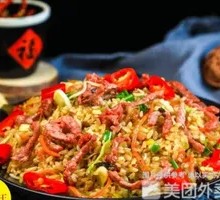 青椒肉丝炒饭
