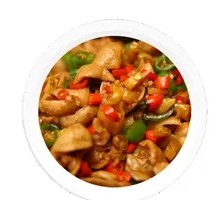 Spicy Pig Intestine Baozi Rice