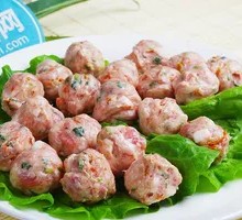 香菜猪肉丸