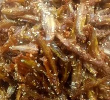 Spicy and Sweet Small Silver Fish