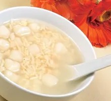 Egg and Fermented Rice Wine Dessert
