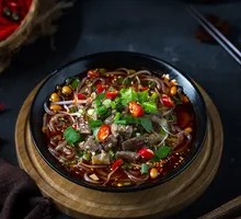 Handmade Bamboo Shoots and Minced Pork Noodles