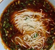 Spicy Noodles in Red Soup