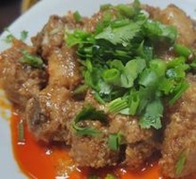 Steamed Pork Ribs with Rice Flour