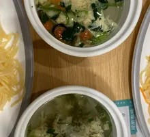 Spinach and Egg Drop Soup