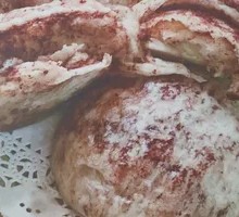 Layered Red Bean Bun