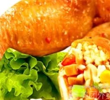 Chicken Wing Rice Roll