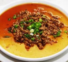 Minced Meat Steamed Egg
