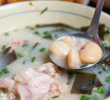 Snow Bean Stewed with Kelp