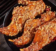 Peanut Crumb Rabbit Leg