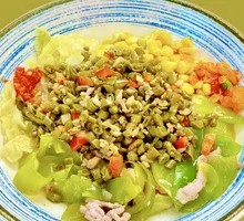 Stir-fried Green Beans with Minced Pork over Rice