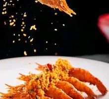 Prawn Stir-Fry in Batter