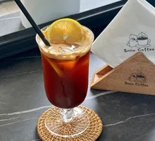 Grape Sparkling Americano