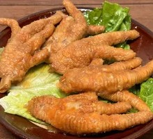Braised Chicken Feet with Tiger Skin