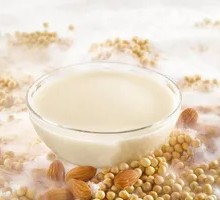 Black Flower Peanut Soy Milk
