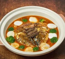 Dalian Ginseng Braised Tongwei Fish Head