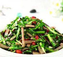Leek-flavored Egg Curd
