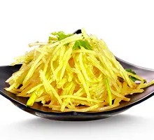 Sliced Potatoes with Green Pepper