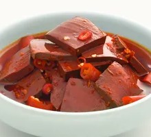 Sour Cabbage Duck Blood